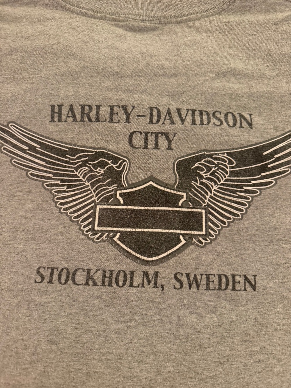Harley Davidson Stockholm Sweden men’s size 3XL